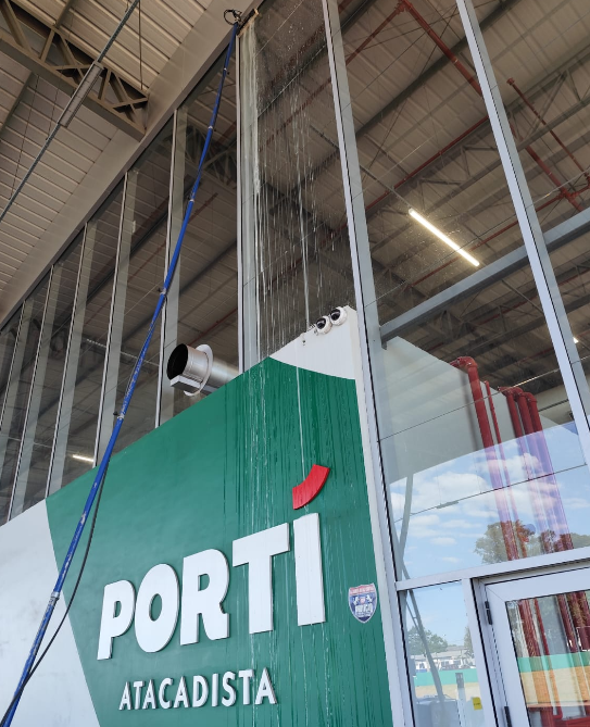 Fachada de loja Porti Atacadista