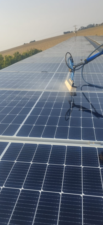 Limpeza de Placas Solares